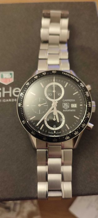 Piękny TAG Heuer Carrera Calibre 16 CV2010