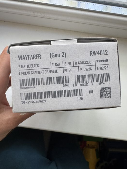 Очки  Ray-Ban Meta Wayfarer (Gen 2).