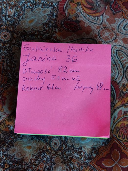 Sukienka/ tunika  36