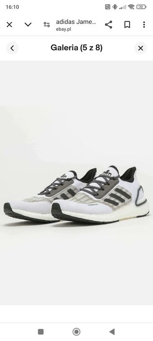 adidas James Bond 007 Ultra Boost Summer Ready białe trampki do biegan