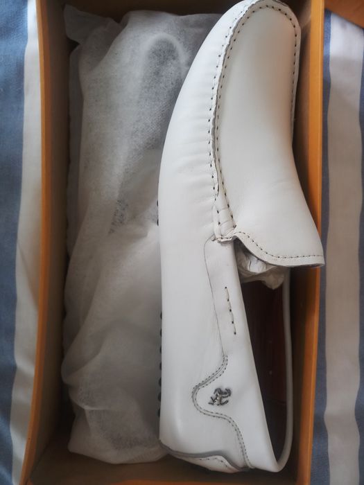 Sapatos vela couro genuíno