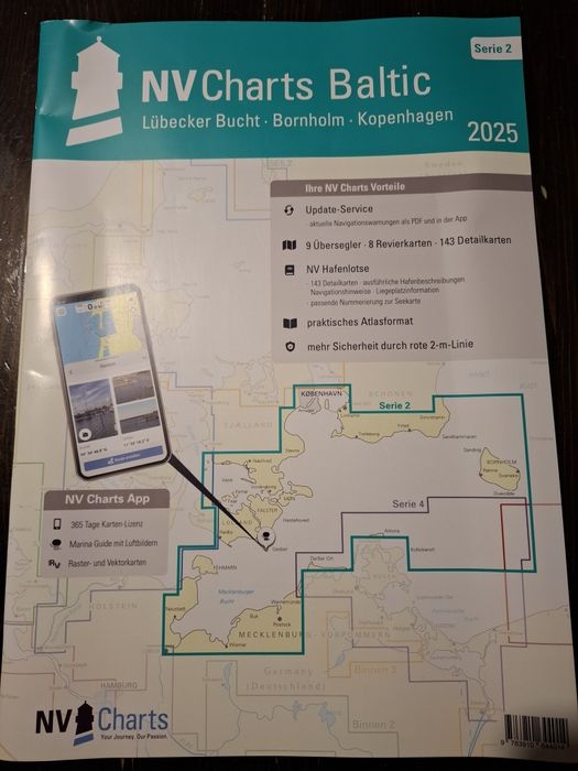 Mapa morska NV 2 Lubecker Bucht-Bornholm-Kopenhagen