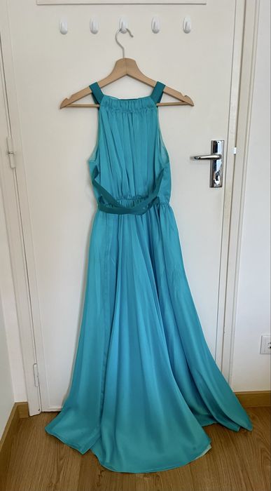 Vestido maxi feito à medida