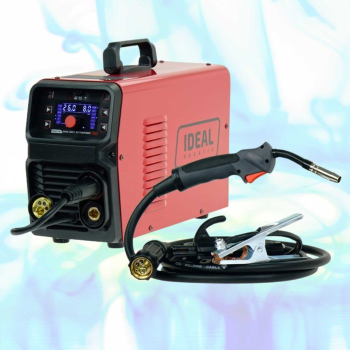 Spawarka Migomat PRAKTIK MIG201 SYNERGIC LED 200A CPKsochaczew