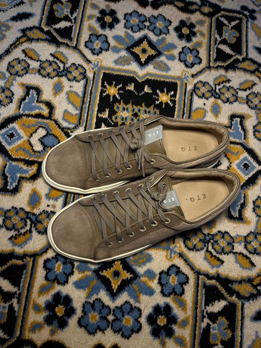 Літні кросівки, якісні, нові. кеди бренду etq, з нубуку.