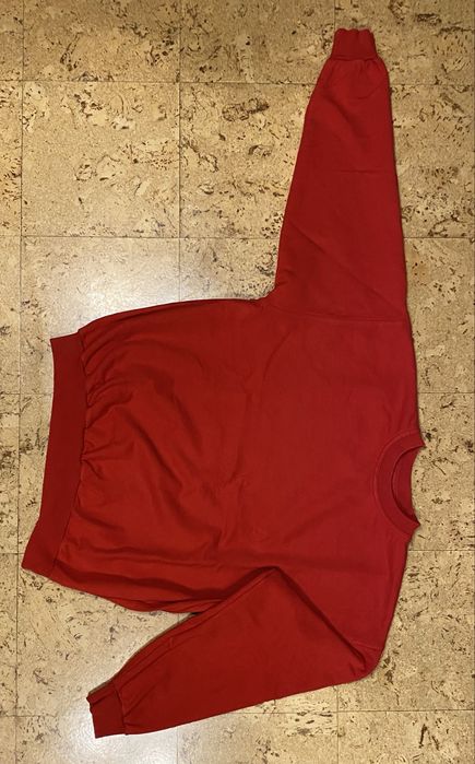 Czerwona bluza XXL