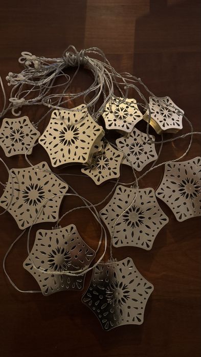 Luzes estrelas ikea