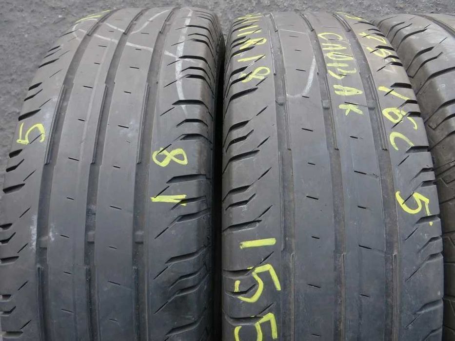 205/75 R16c 113/111R Continental VanContact200 літо 4штуки шини б/у