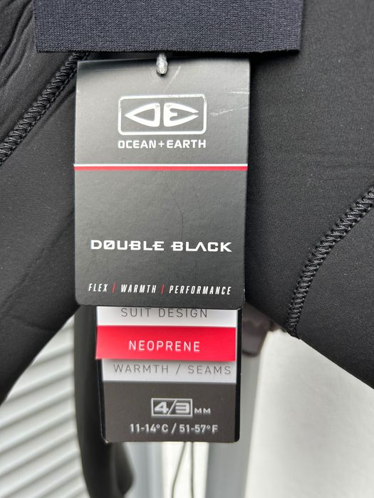 Fato de Surf / Wetsuit Ocean and Earth Doble Black 4/3 S