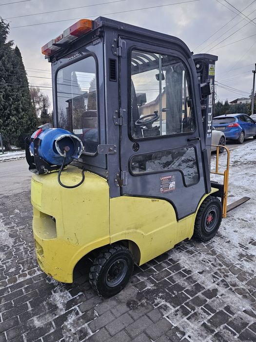 Wózek widłowy HELI 1.8t triplex 4.7m 4 sekcje Kabina LPG 3627h 2012r