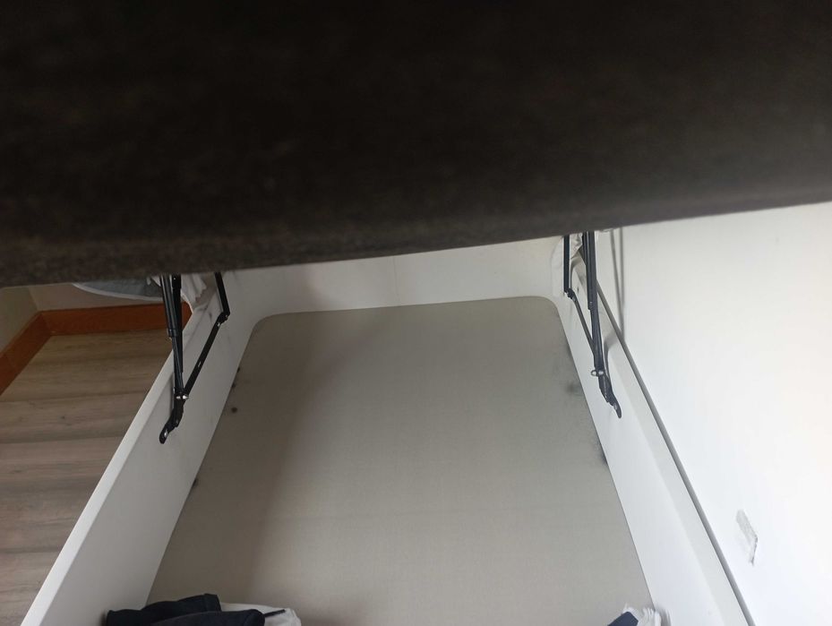 Conjunto sommier e cabeceira