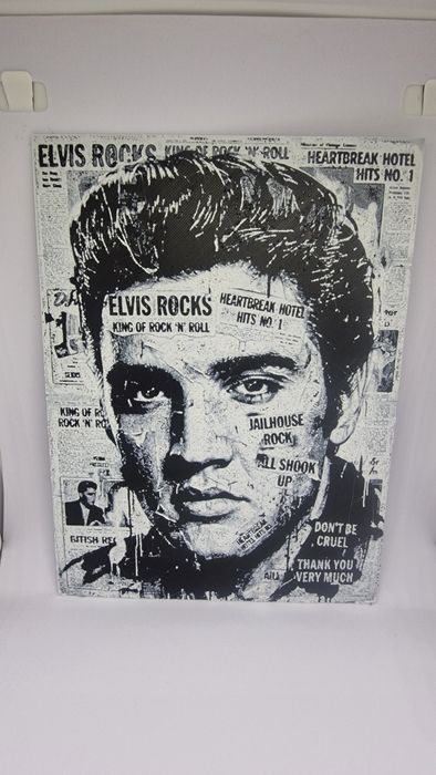 Póster Texturizado de Lendas da Música