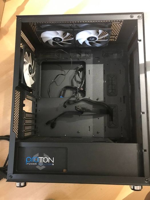 Корпус пк Vinga CS314B з блоком живлення proton power solution 750w