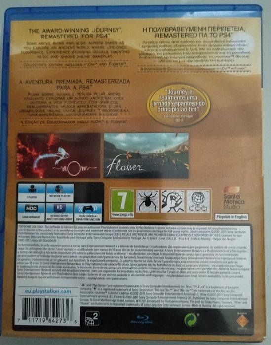 Jogo Journey Collector's Edition PS4