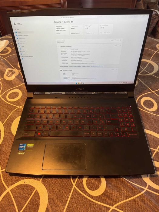 MSI Katana GF66 12UD