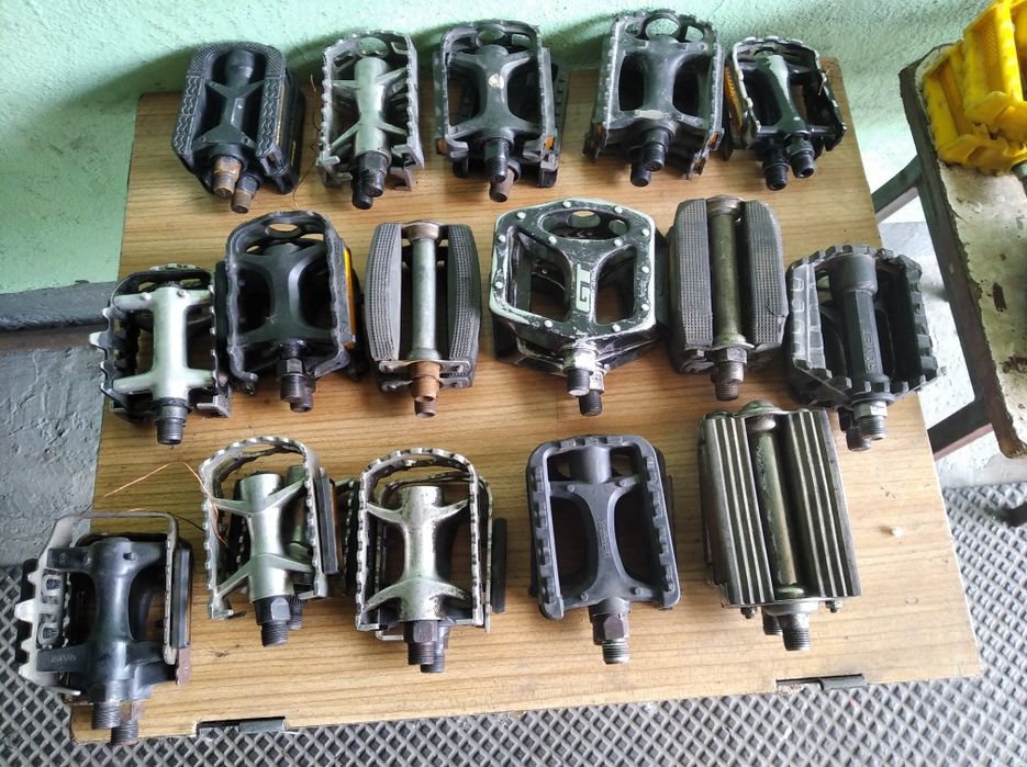 Pedały rowerowe metal alu