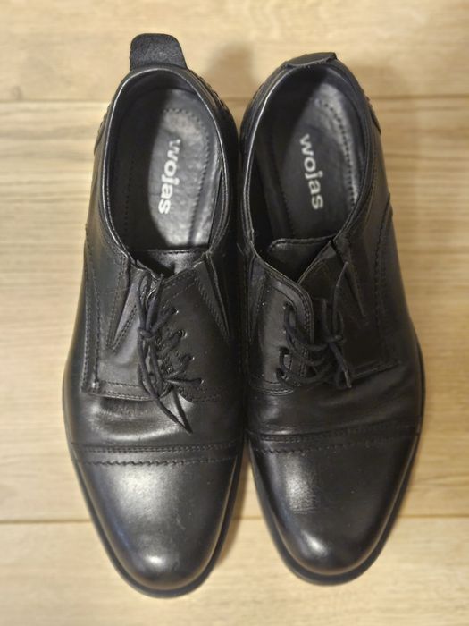 Buty garniturowe czarne WOJAS rozm. 38