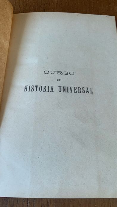 Curso de Historia Universal de Fortunato de Almeida