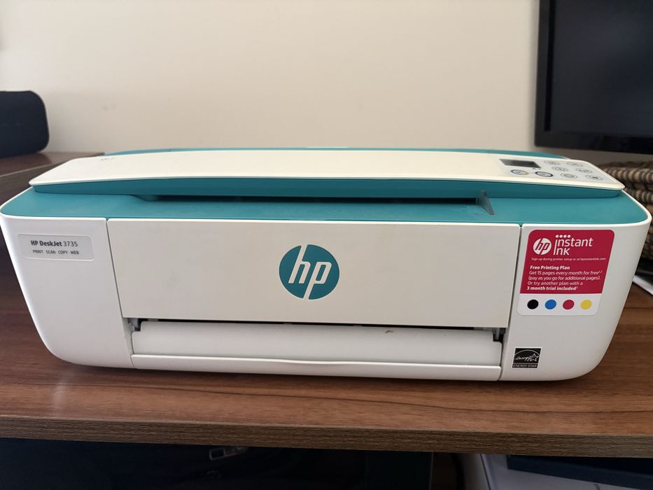 Impressora multifunções HP DeskJet 3735 – Como Nova