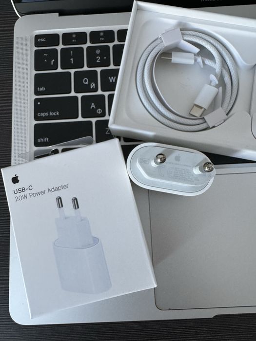Бистрая ОРИГИНАЛ зарядка для айфон 20w блок + кабель iphone швидкісна