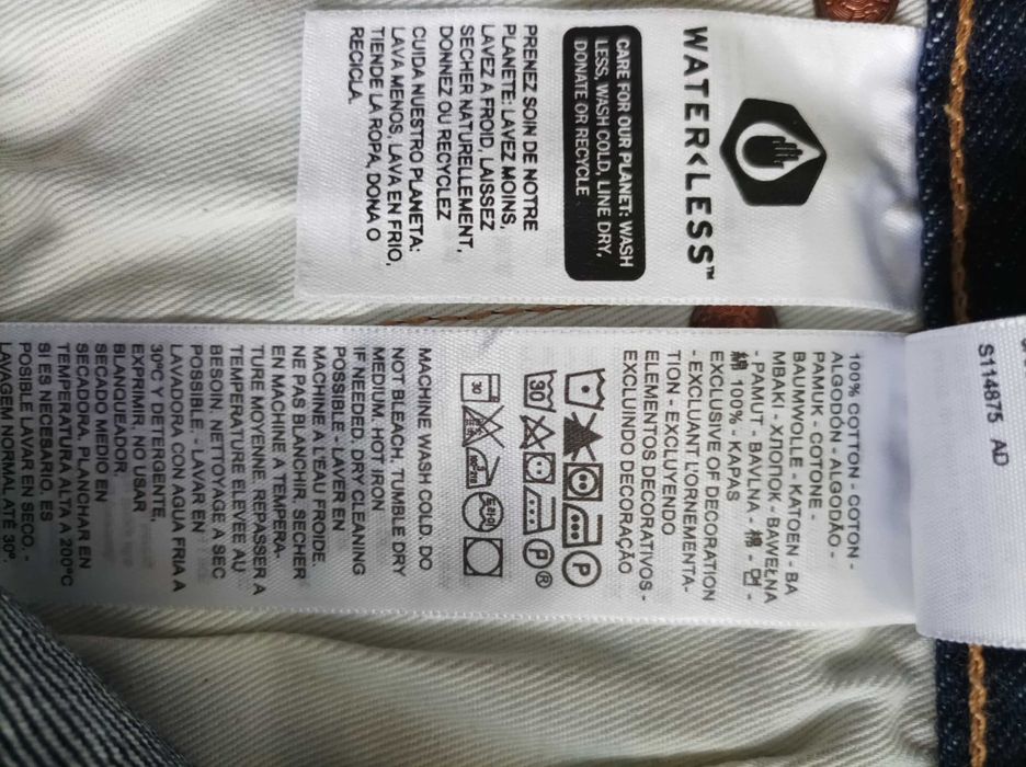 Джинсы Levis 501 селвидж W42 L34 , W42 L36