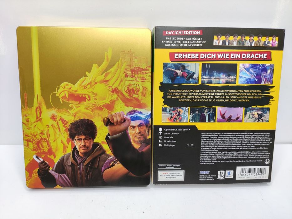 Gra Xbox One Yakuza Like a Dragon, steelbook