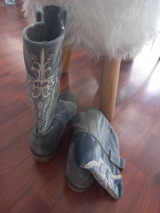 Botas de cano alto