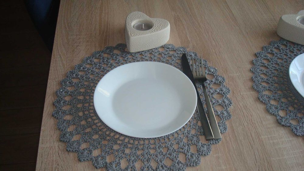 Podkładki, serwetki pod talerz handmade