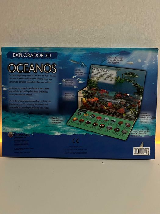 Livro Explorador 3D - Oceanos64873962982017121
