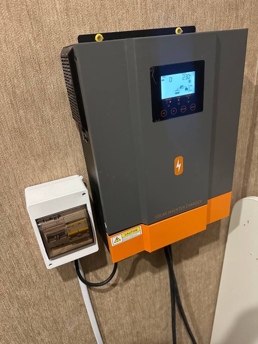 Гібридний інвертор Powmr Solar 3200W POW-HVM3.2H-24V-N, 24 B, 3000 B