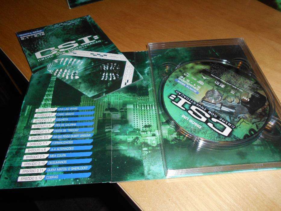 DVD's CSI Las Vegas - 5ª Temporada NOVO PREÇO