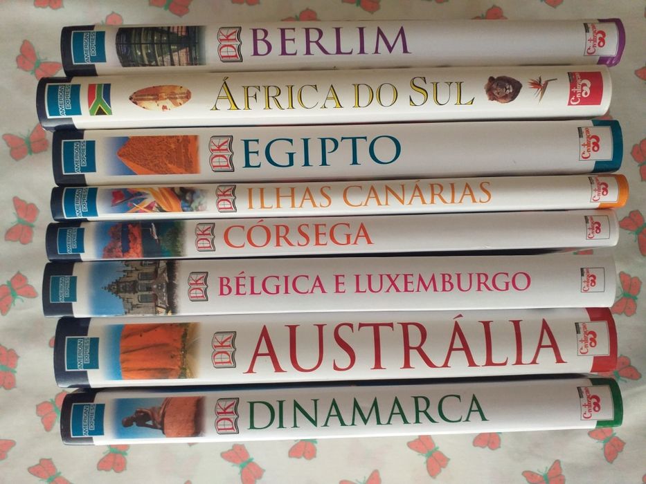 Guias.Berlim.Egipto.AfricaSul.Córsega.IlhasCan.Bélgi.Dinamar.Austrália