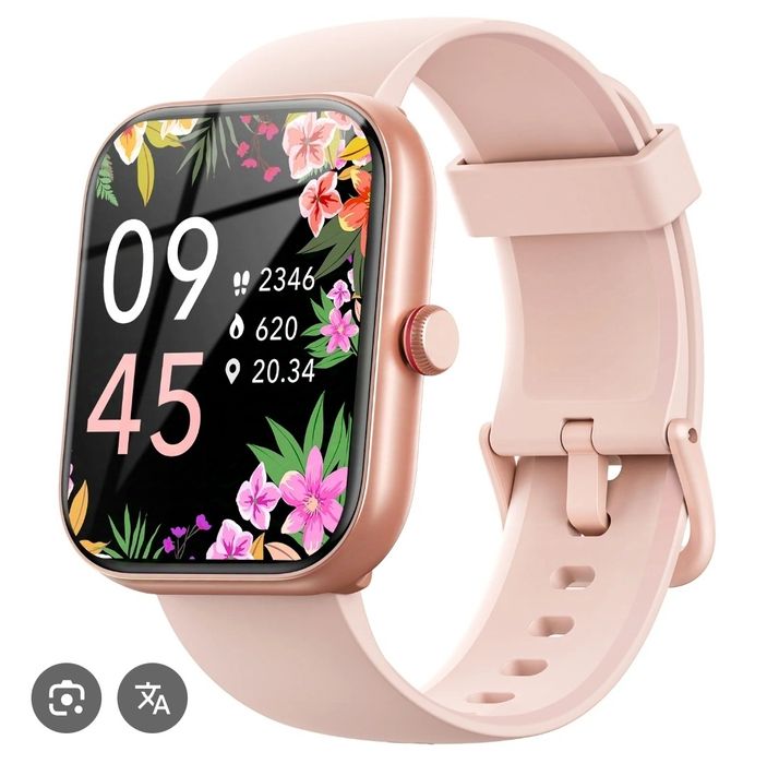 SMART 2024 IDW20 Смарт-часы розовые, женские, водонепроницаемые