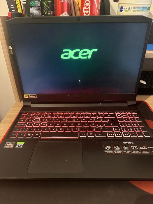 portátil acer nitro amd ryzen nvidia geoforce rtx