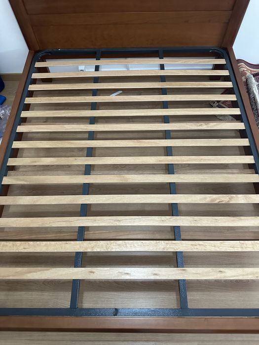 Cama de casal madeira maciça 160cm