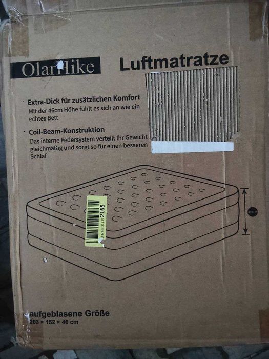 OlarHike – materac dmuchany 203×152×46 cm