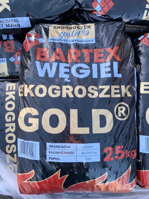 Węgiel groszek Bartex gold