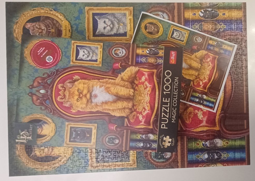 Puzzle trefl 1000 elementów Kotomania