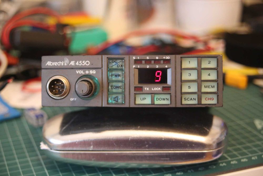 Rádio CB (Banda do cidadão) Albrecht AE 4550