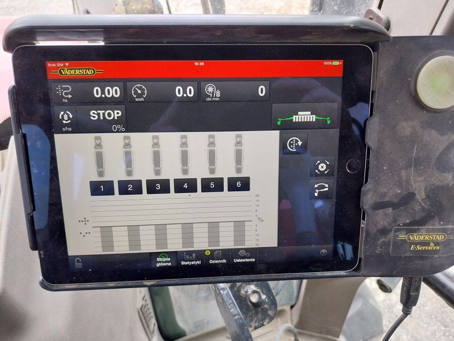 Siewnik punktowy pneumatyczny