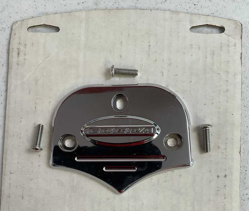 Накладка на спинку пассажира Cobra хромована