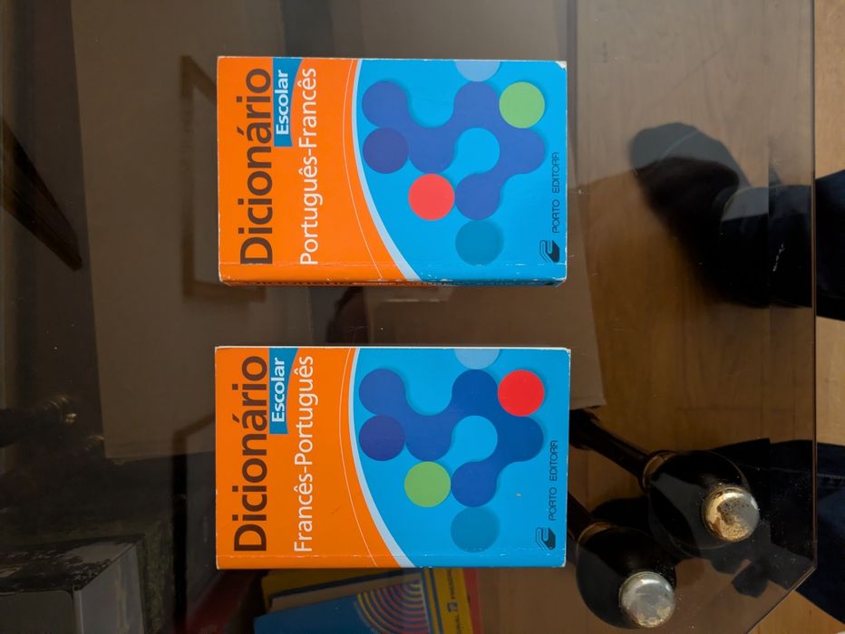 Dicionários de várias linguas, Ingles, Alemão, Francês, Latim, Espanhol