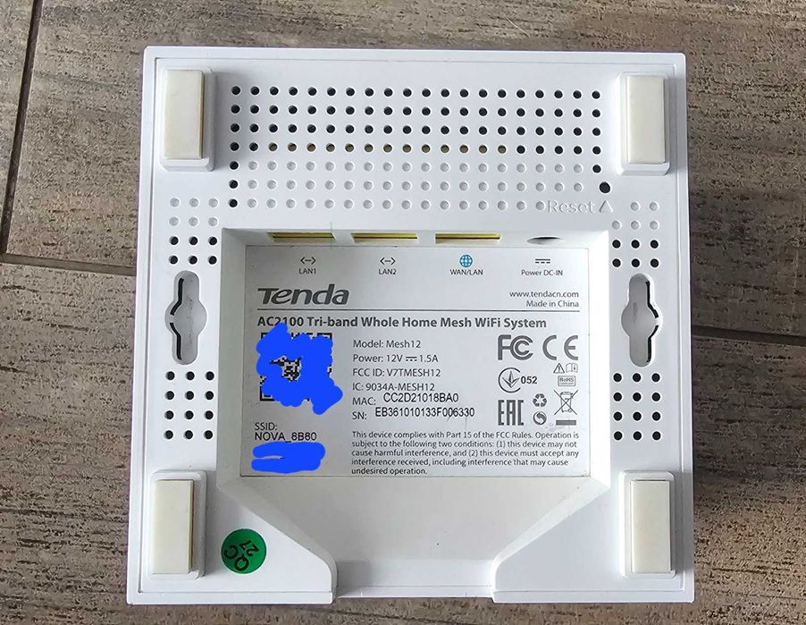 Tenda Nova MW12 Mesh Wi-Fi система
