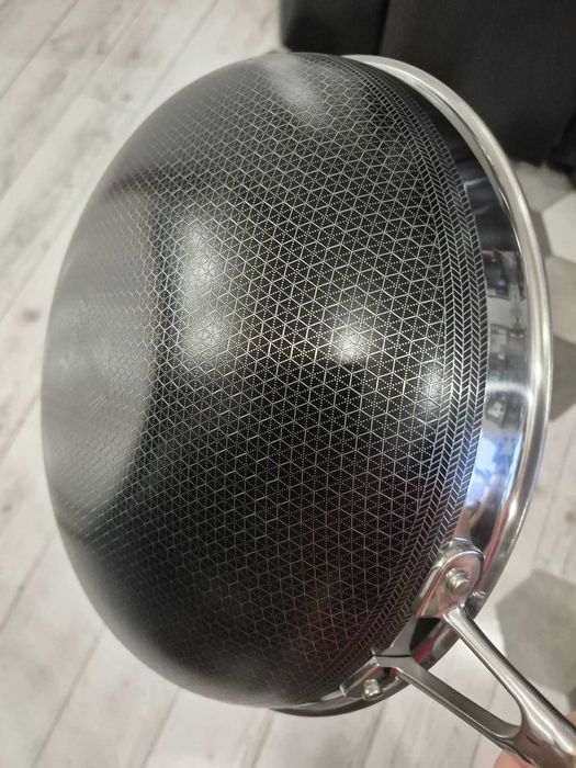 nowa patelnia 30cm wok hexclad