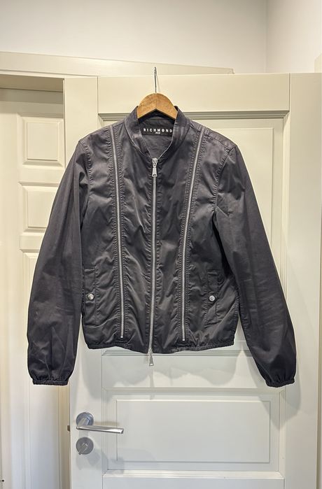 Бомбер чоловічій чорний із бавовни RICHMOND Denim 50р