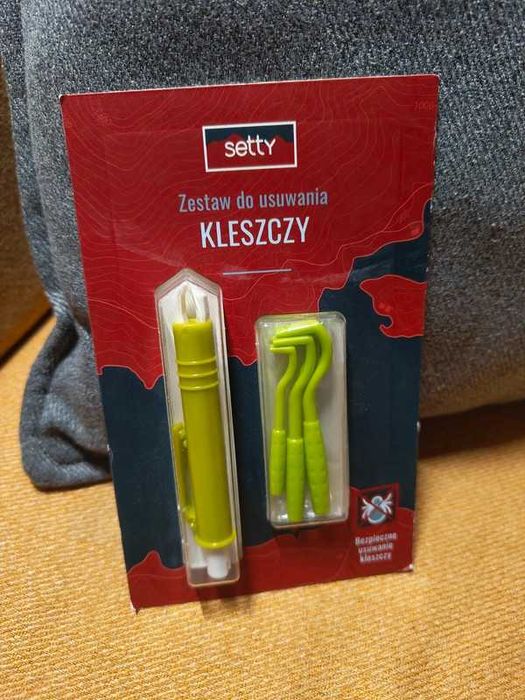 Zestaw do usuwania kleszczy Setty