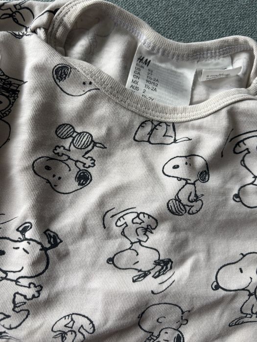 Piżama niemowlęca H&M snoopy
