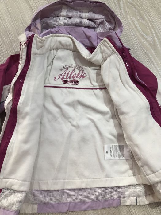 Фирменная термо куртка р.100-110см , жилетка