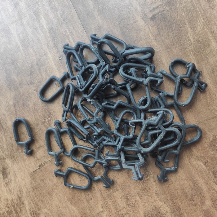 Żabki, zaczepy do firany