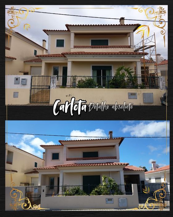 Pintor de casas, interior e exterior.